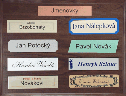 Jmenovky